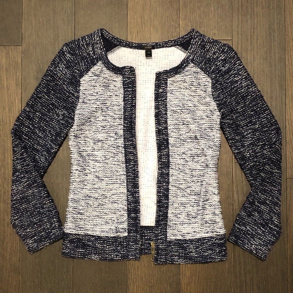 J. Crew boucle jacket
